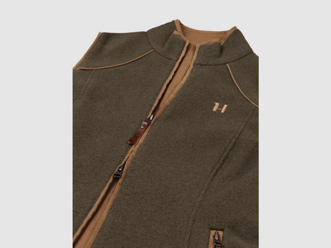 Härkila Sandhem Lady Fleece Weste Willow green