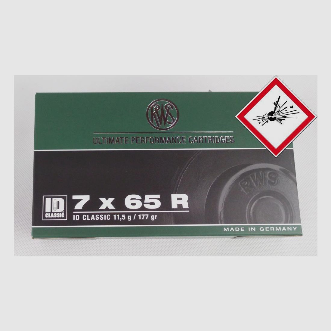 RWS ID Clásica Cartucho de Caza Cal. 7X65 R 177grs