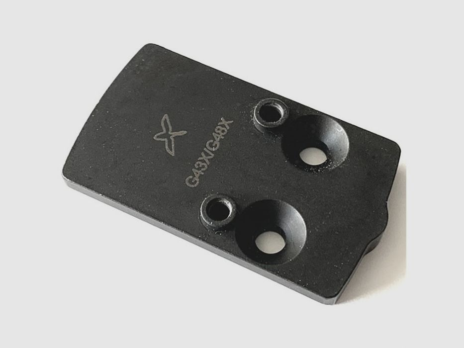 PLATEAU ADAPTATEUR FORWARD CONTROLS DESIGN POUR TRIJICON RMRCC S'ADAPTE À GLOCK 43/48, image 1 sur 8