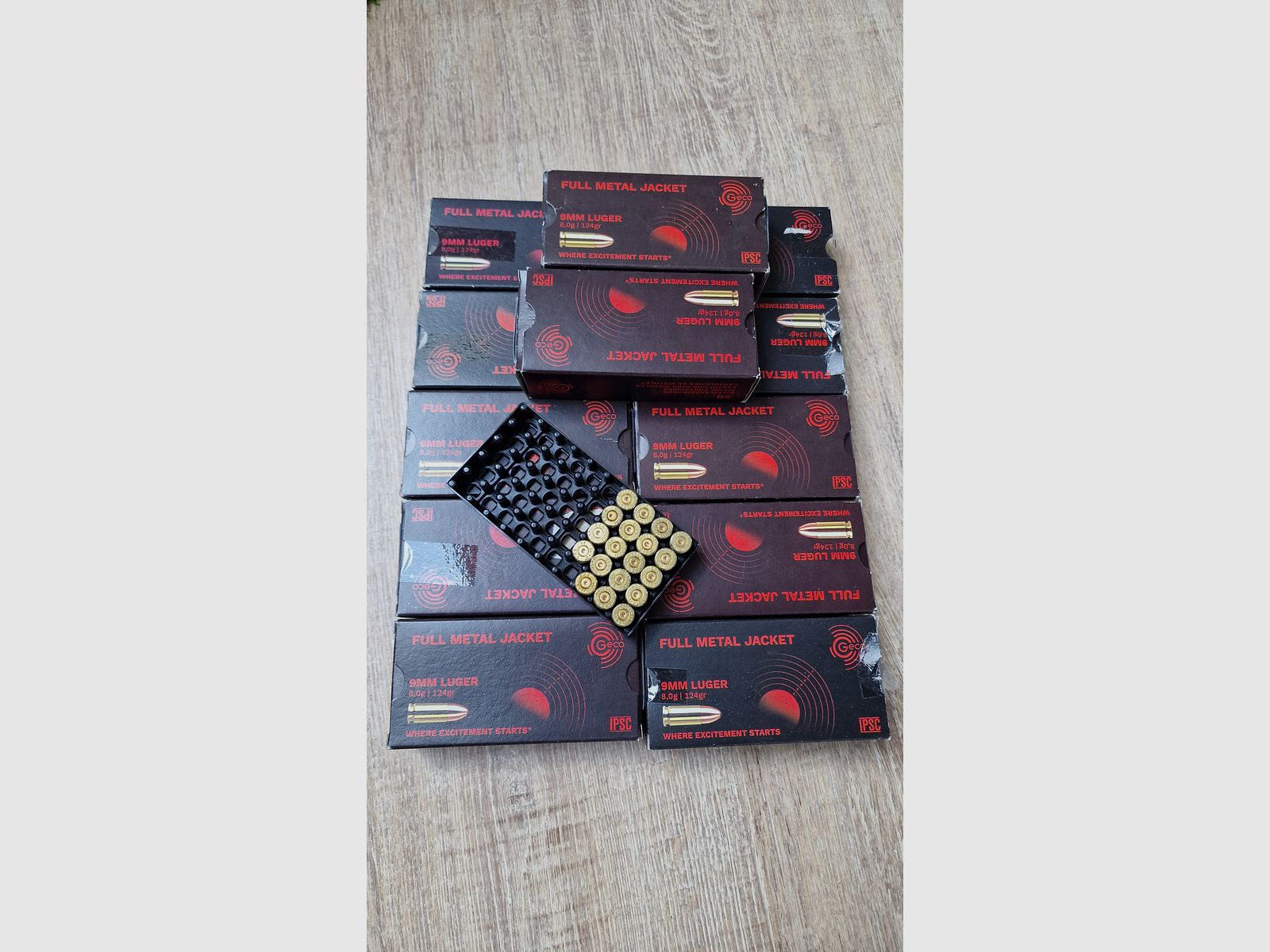 Hülsen 45acp, 9mm gebraucht 