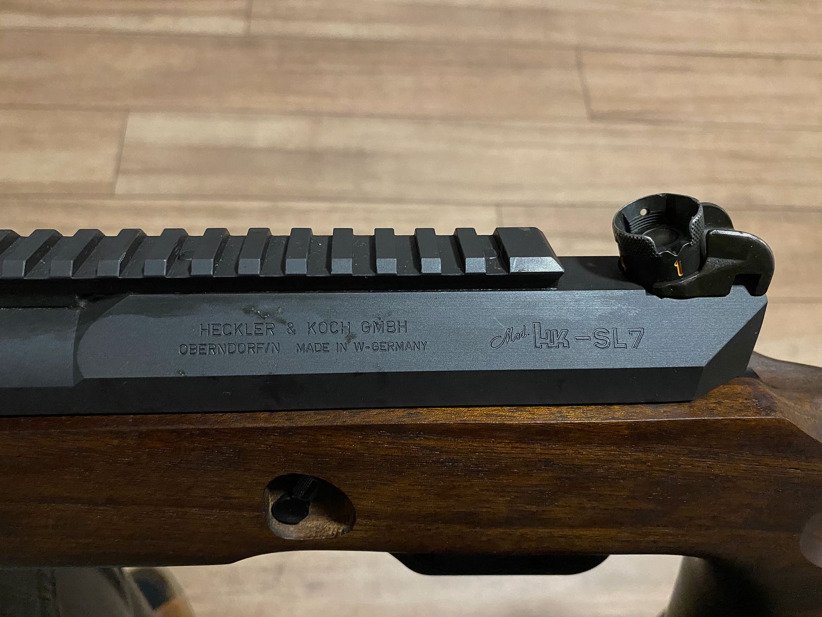 Heckler & Koch H&K HK SL 7 SL7 .308 Win .308Win Match Matchumbau Matchschaft Lochschaft