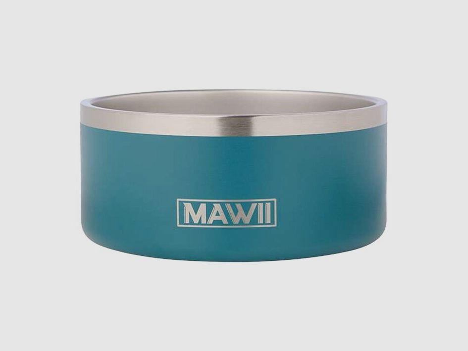 MAWII Cuenco de Acero Inoxidable para Perros – KALI 1,0 l o PAVEL 1,5 l, imagen 4 de 5