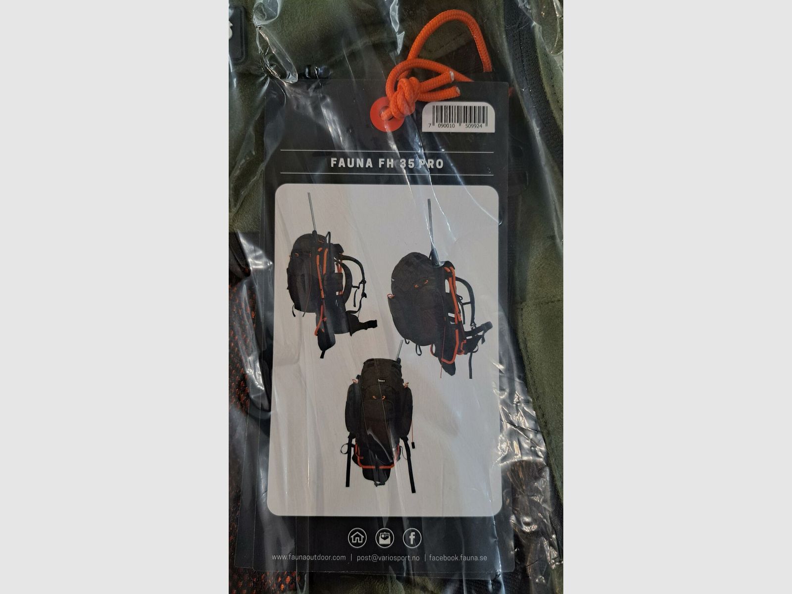 Fauna Sitzrucksack Älgen Evo FH 35 PRO