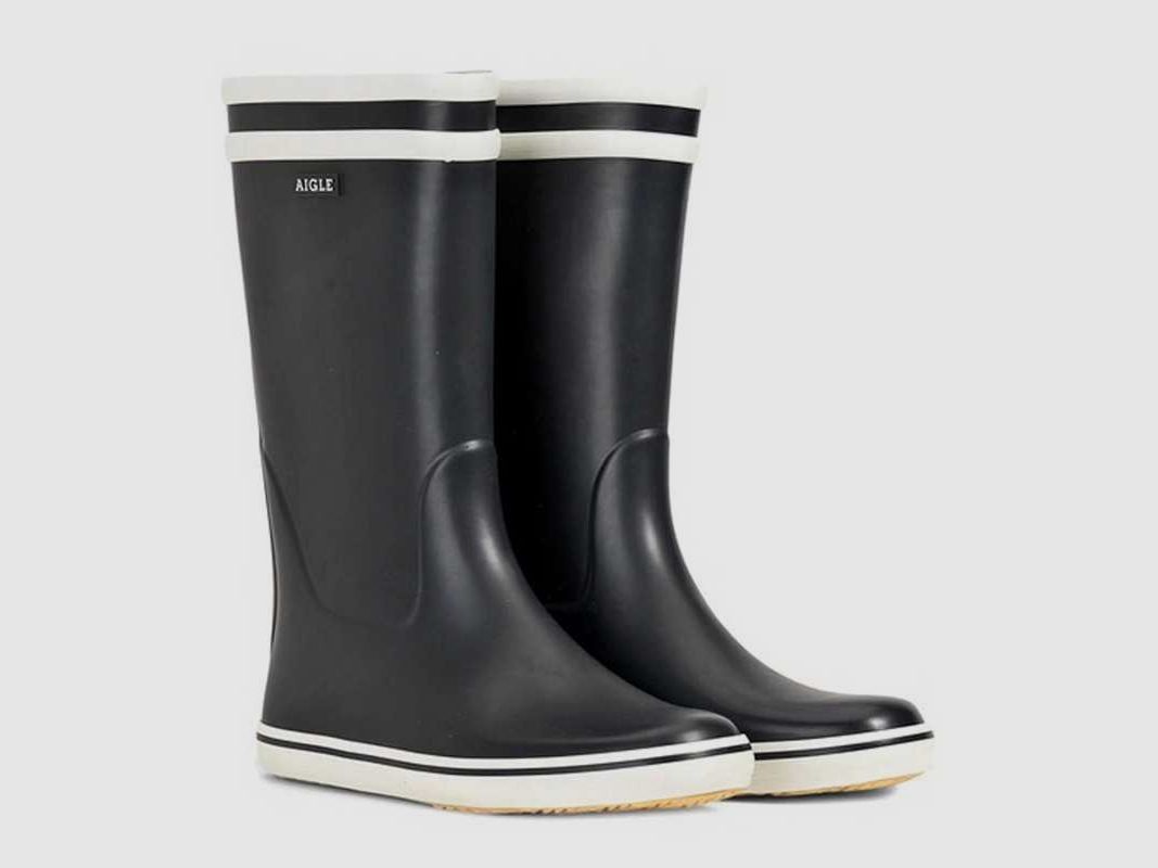AIGLE MALOUINE 2 MARINE/BLANC Boots, image 1 of 4