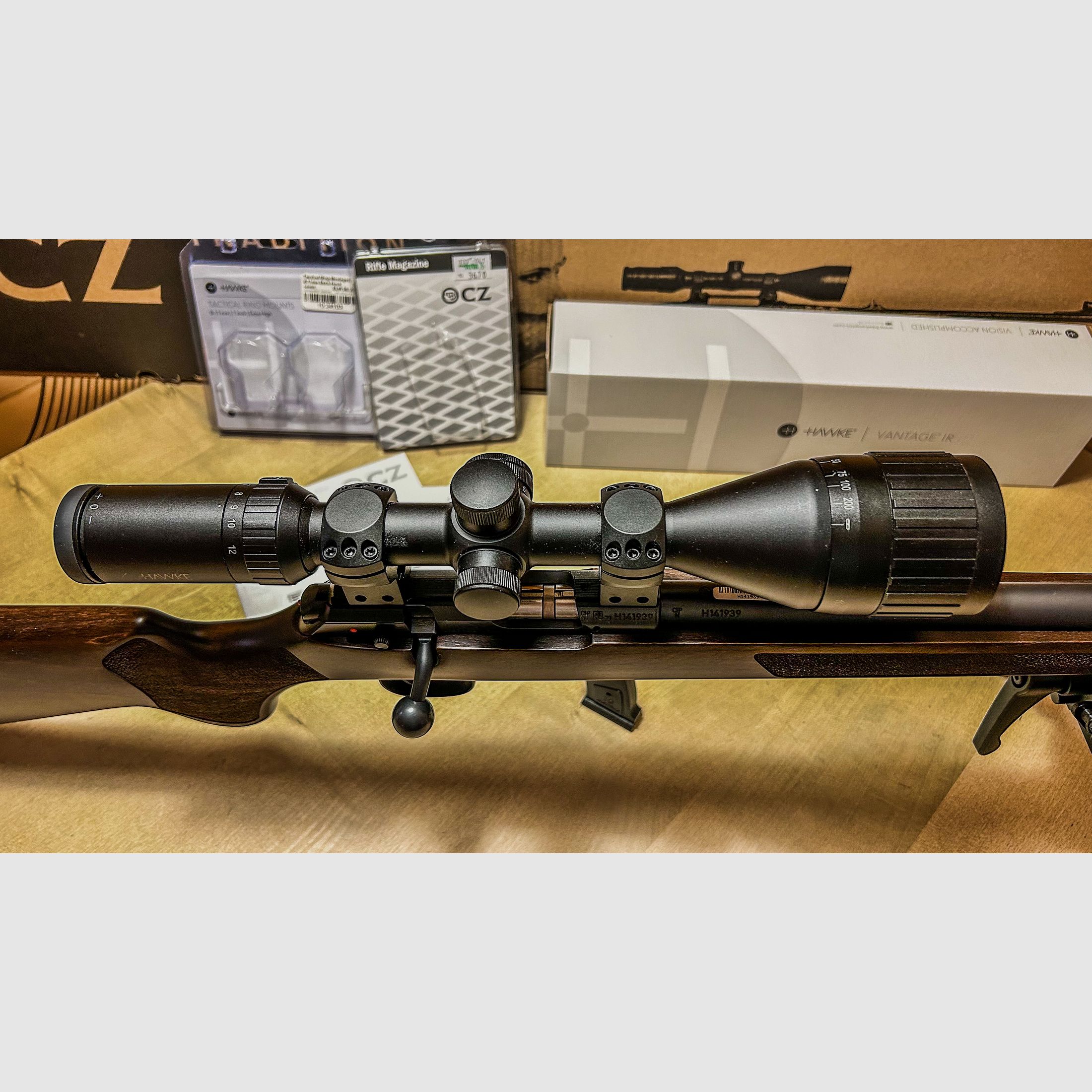 CZ 457 Varmint .22 lr  TOP auf 100m 