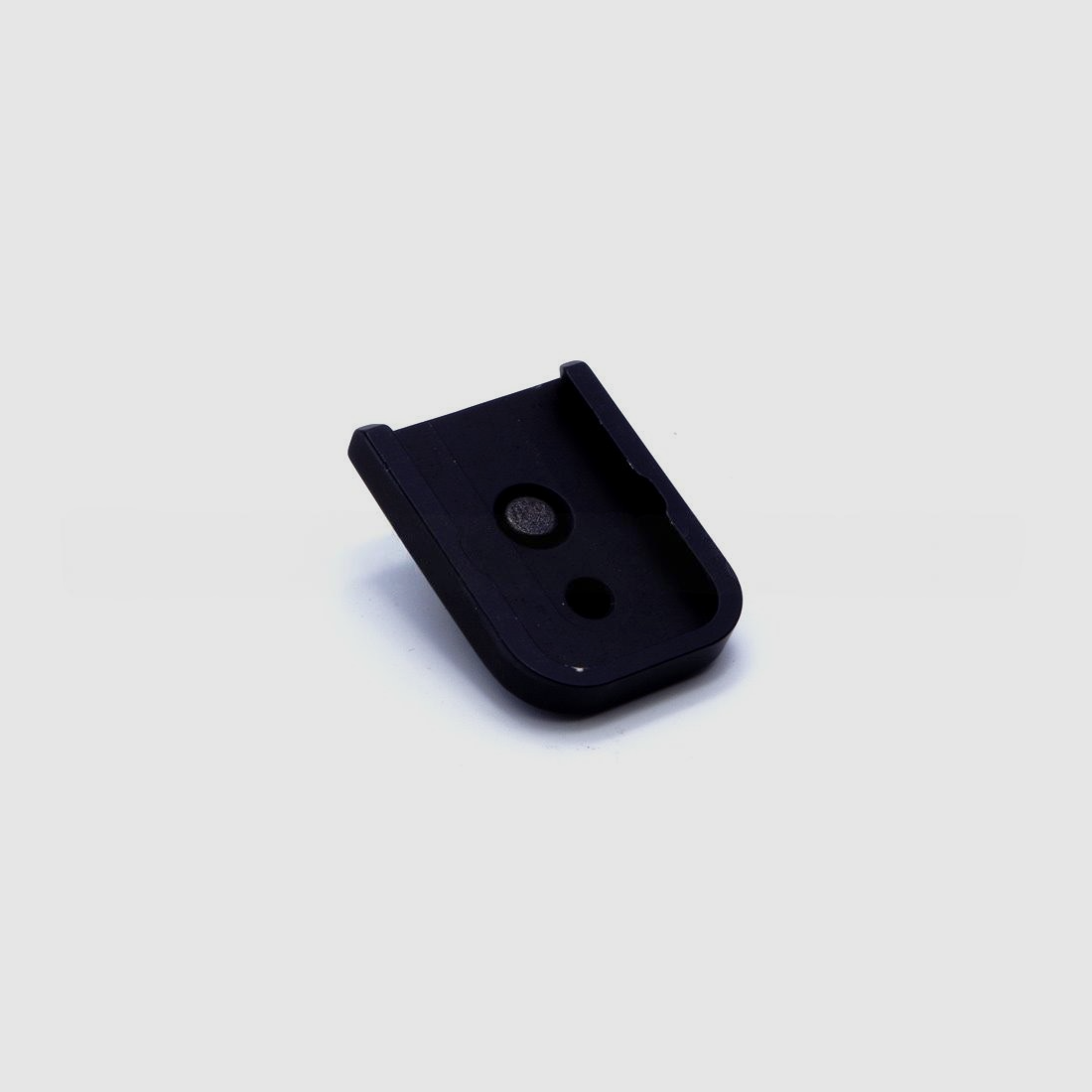 DPM MFA-GL/2 magazine floor plate with glass breaker for GLOCK 21/30/37/38/39 Caliber .45 Auto/.45 G.A.P. BLACK ALUMINUM T6 A, image 2 of 3