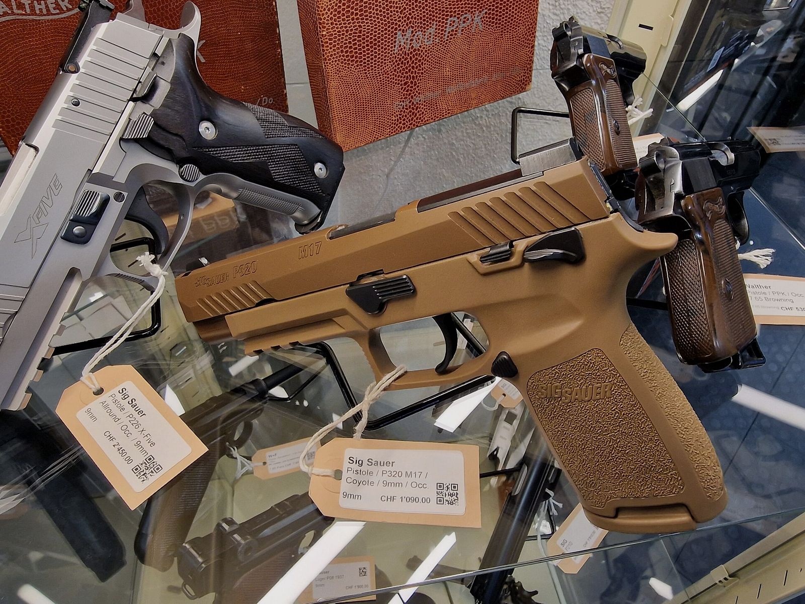 Sig Sauer – Pistole / P320 M17 / Coyote / 9mm / Occ., Bild 2 von 2