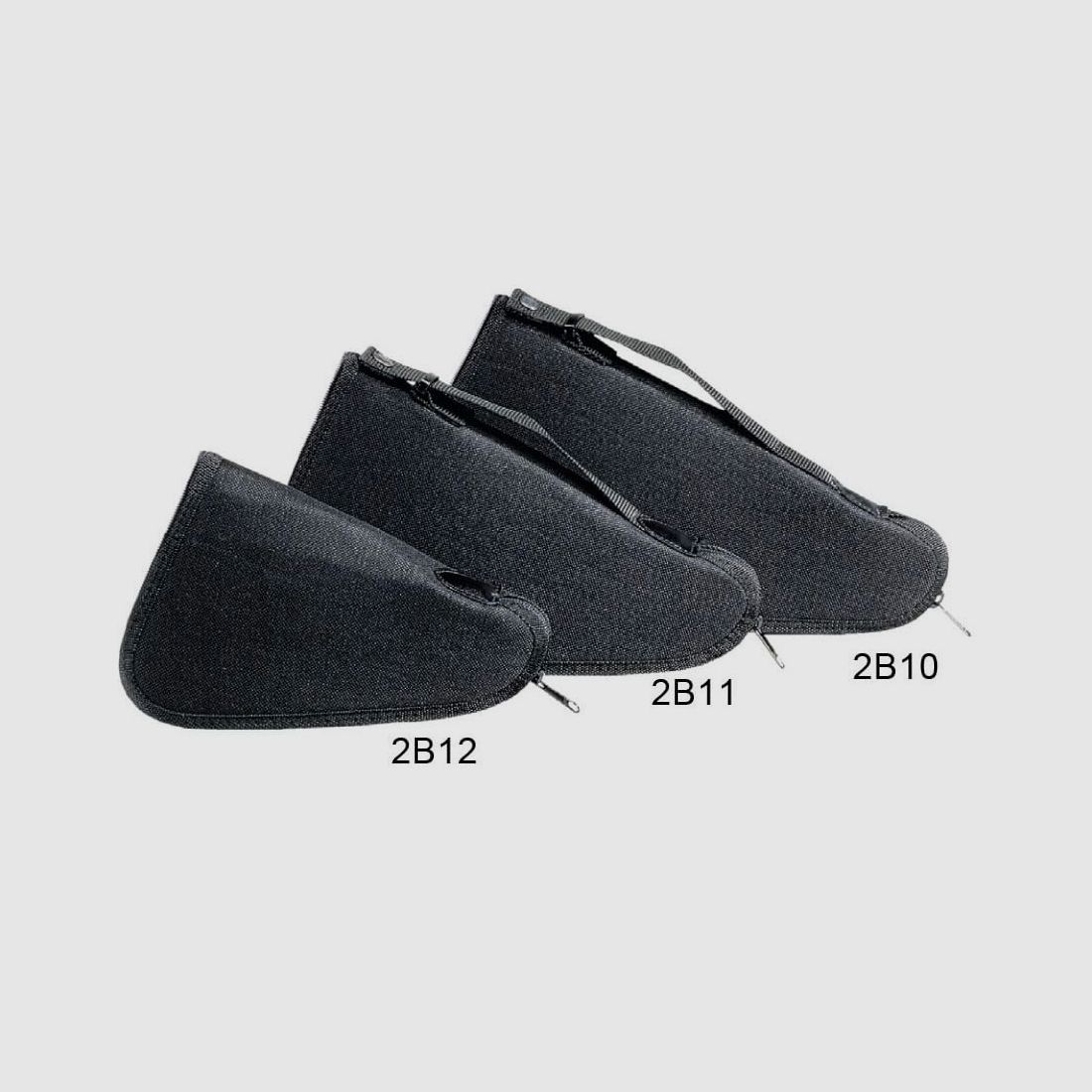 Vega Holster Nylon Light gepolstertes Pistolenfutteral – L