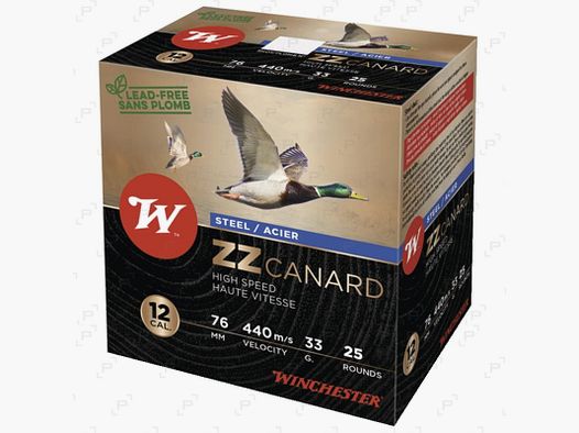 Cartouches à grenailles d’acier WINCHESTER ZZ CANARD