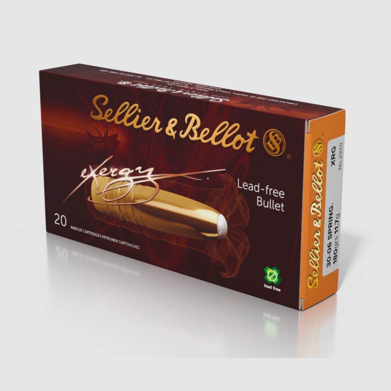 Sellier & Bellot 2008107 .30-06 eXergy bleifrei 11,7g 180grs., Bild 1 von 7
