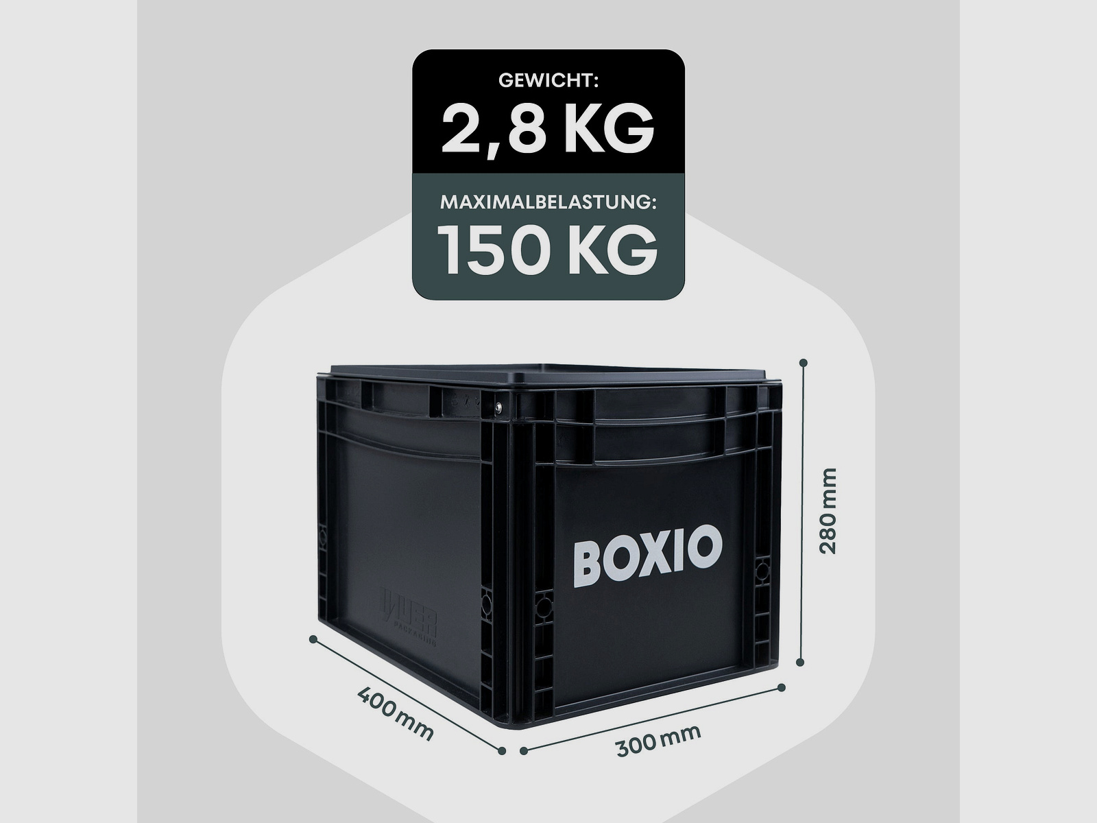 BOXIO TOILET | Toaleta separacyjna w formacie Eurobox