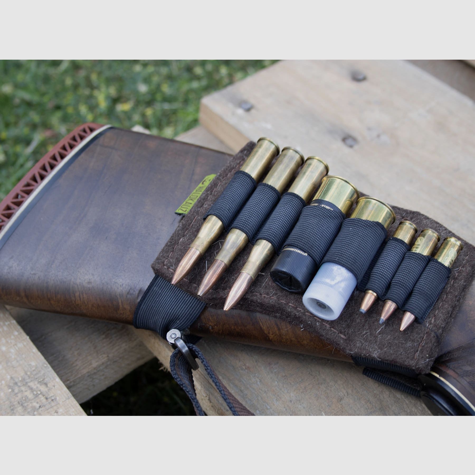 Ferlacher Bockdrilling von Josef Hambrusch inkl. Munition und Tasche