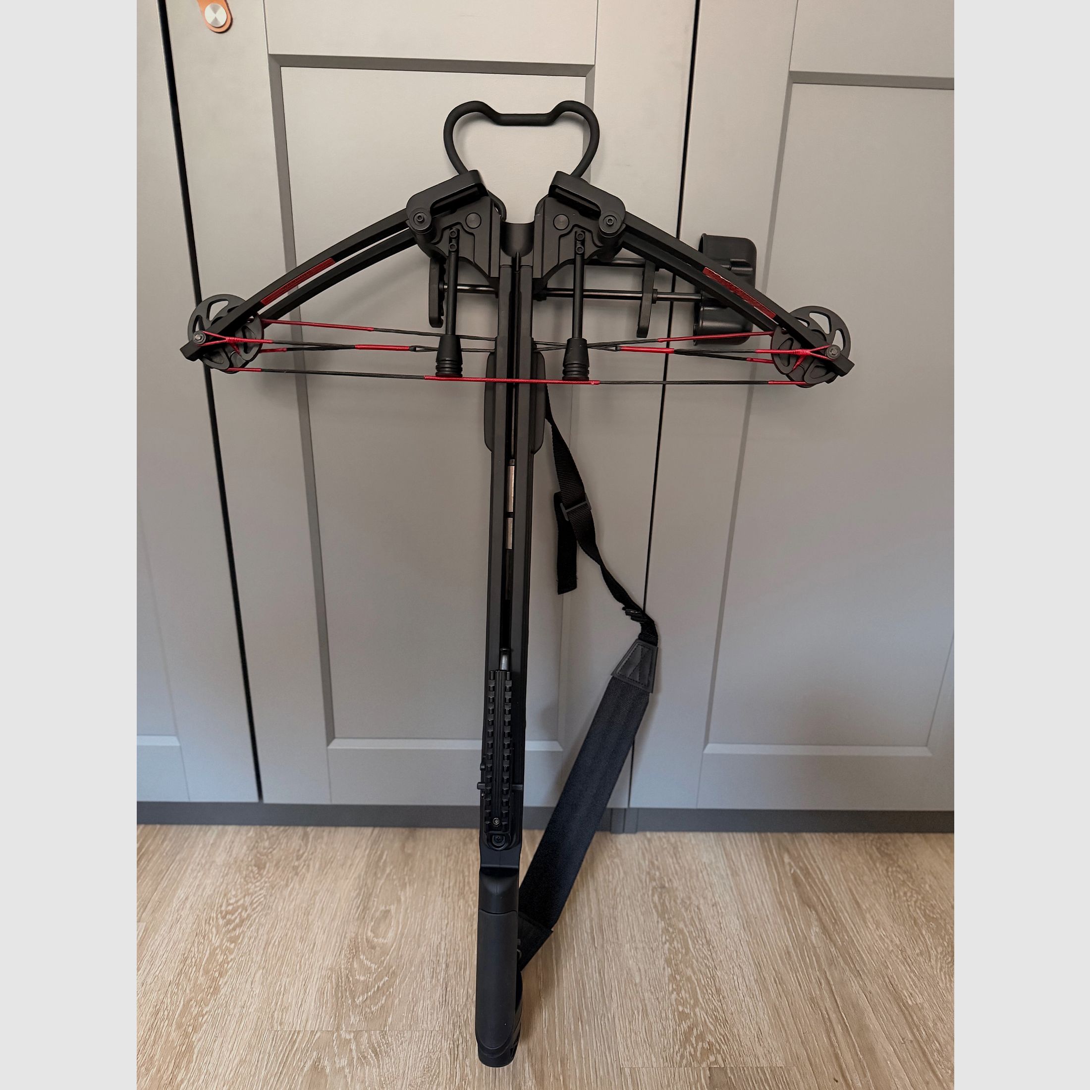 Man Kung MK Compound Crossbow 350 nero 150lbs