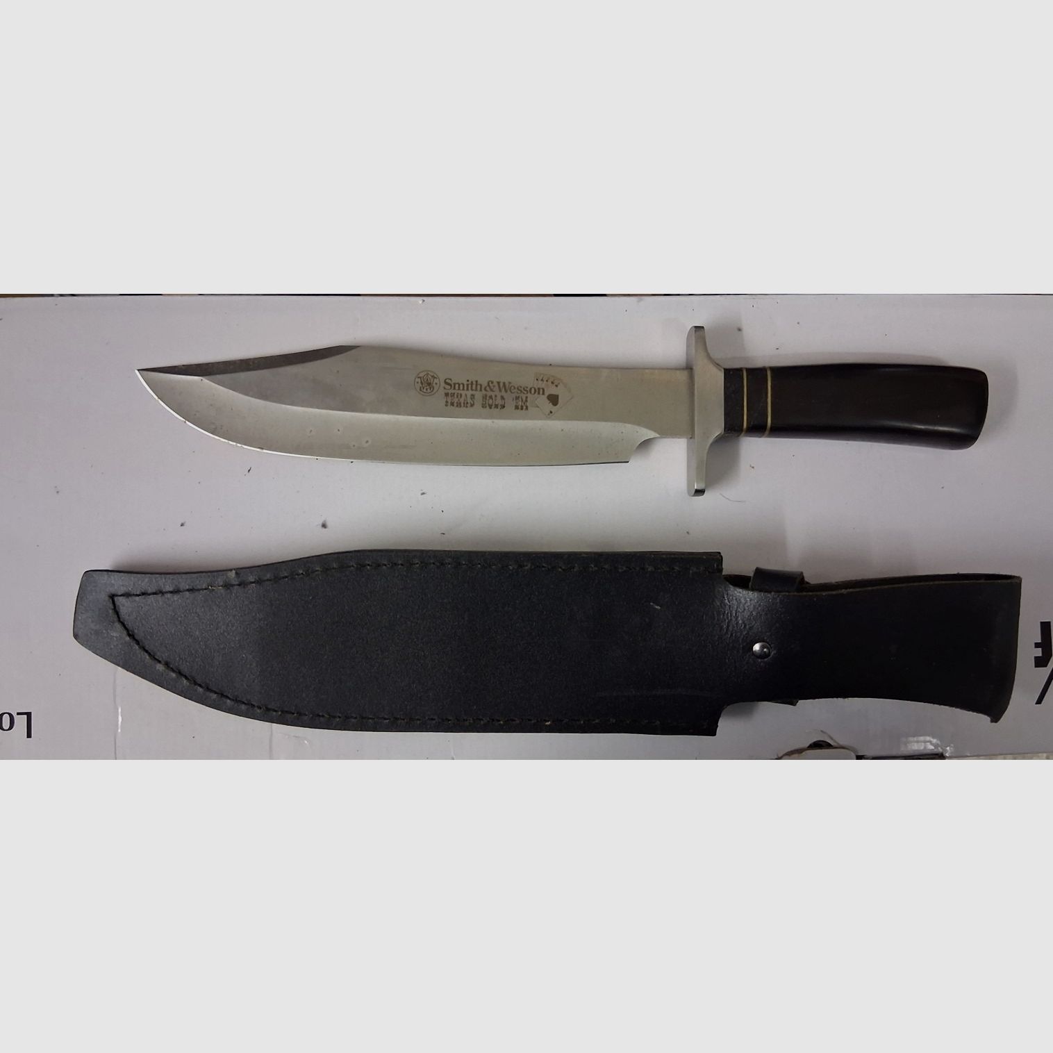 Smith and Wesson Bowie Texas Hold'em Limited