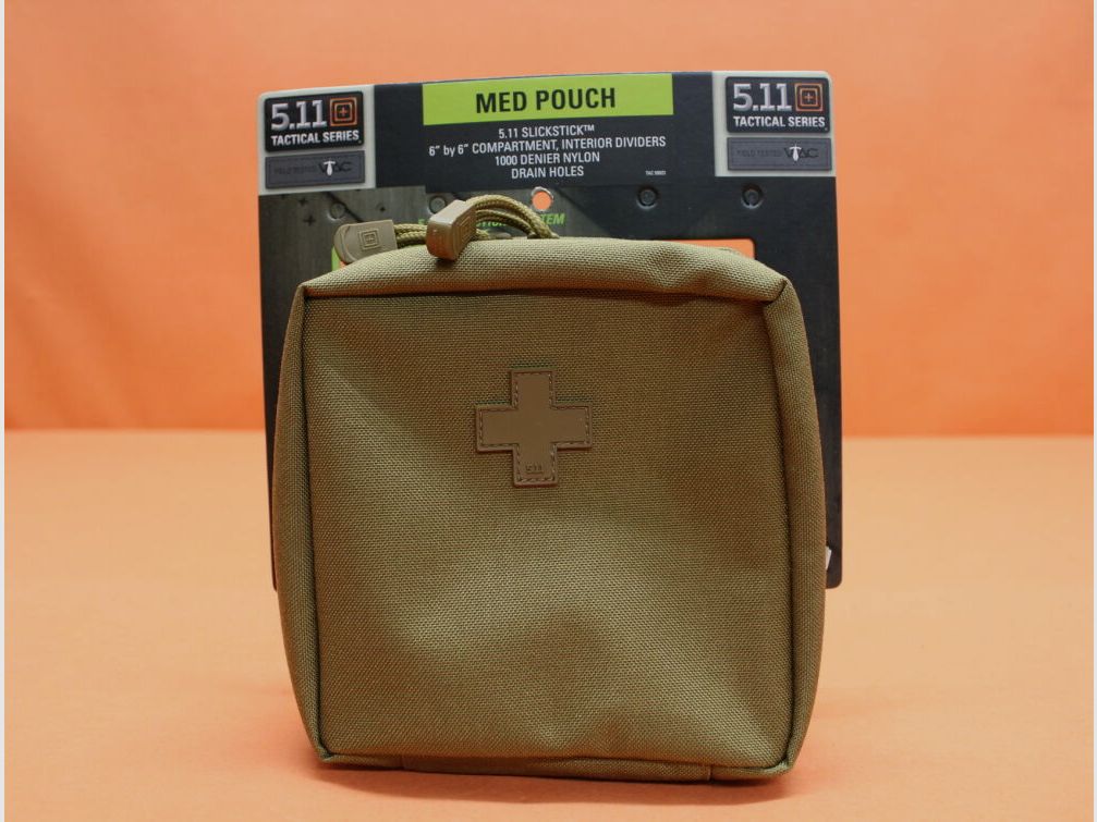 5.11 5.11 6.6 Med Pouch (58715) 131 Flat Dark Earth Erste-Hilfe-Tasche, Bild 1 von 5