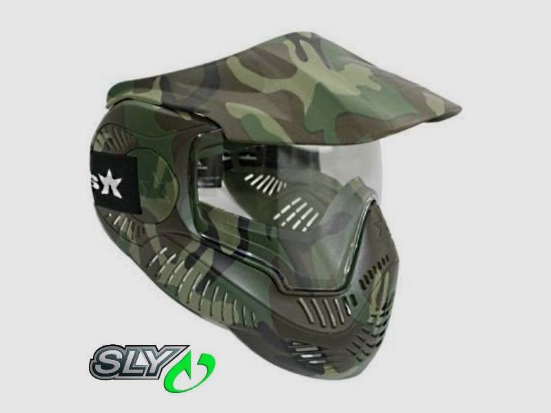 Valken MI-7 Paintball Thermalmaske (Woodland)