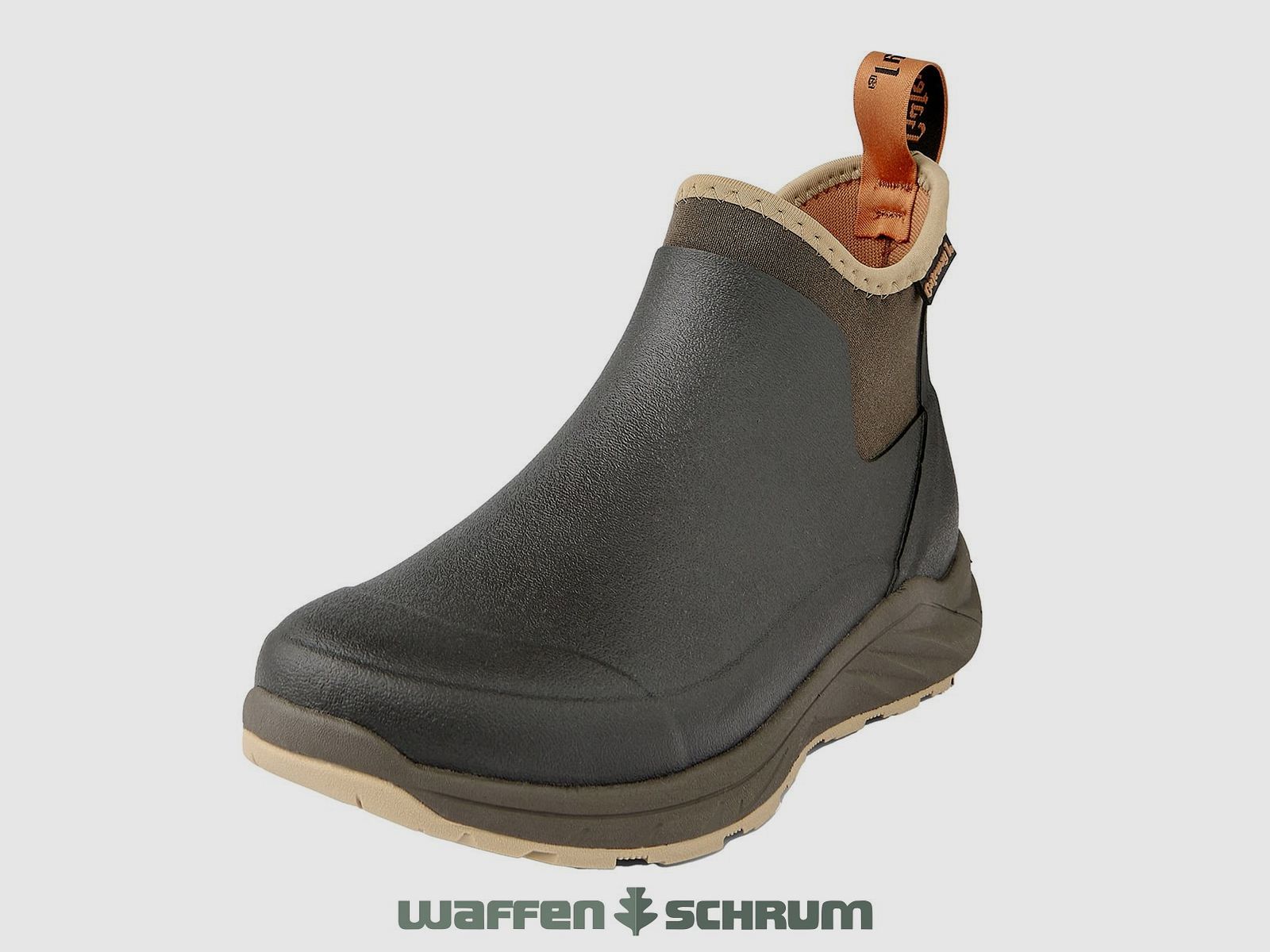 Gateway Kurzgummistiefel Rainwalker 6''4mm Dark Brown