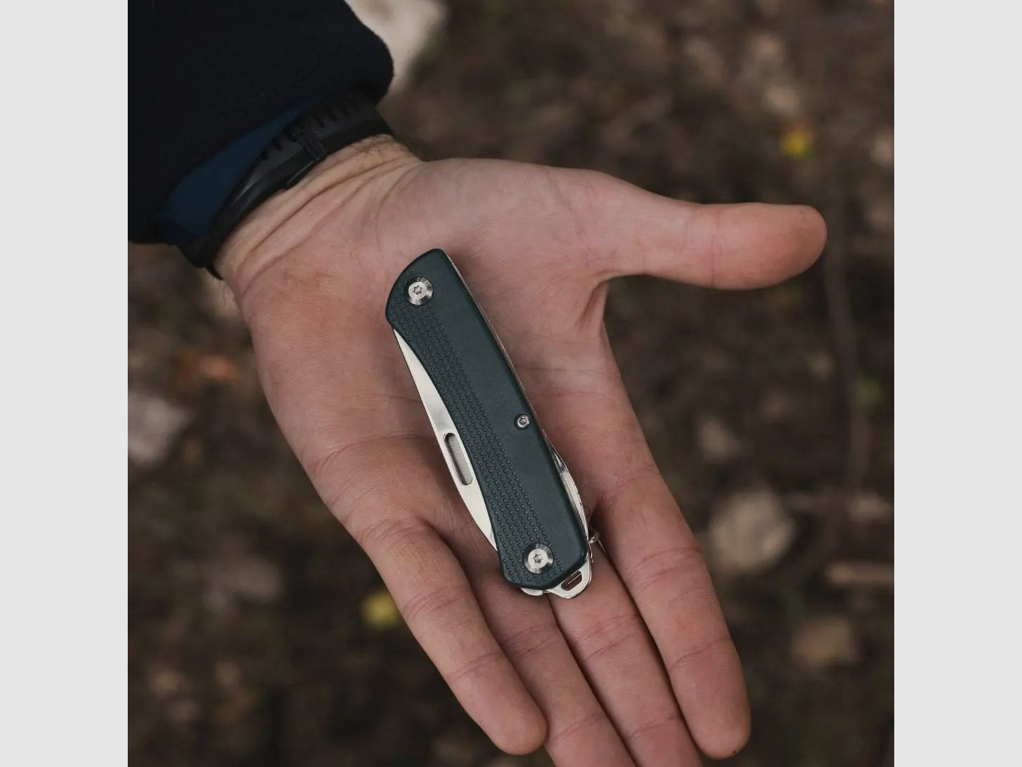 PUMA TEC pocket-tool, green