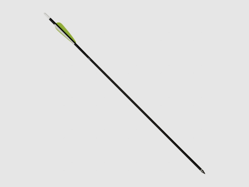 Aluminiumpfeil 30''/76cm black -