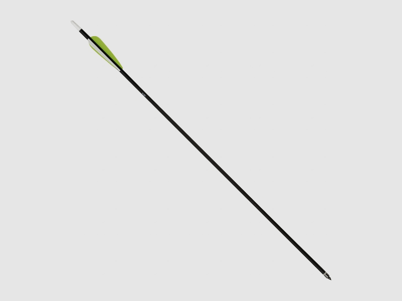 Aluminum arrow 30''/76cm black -
