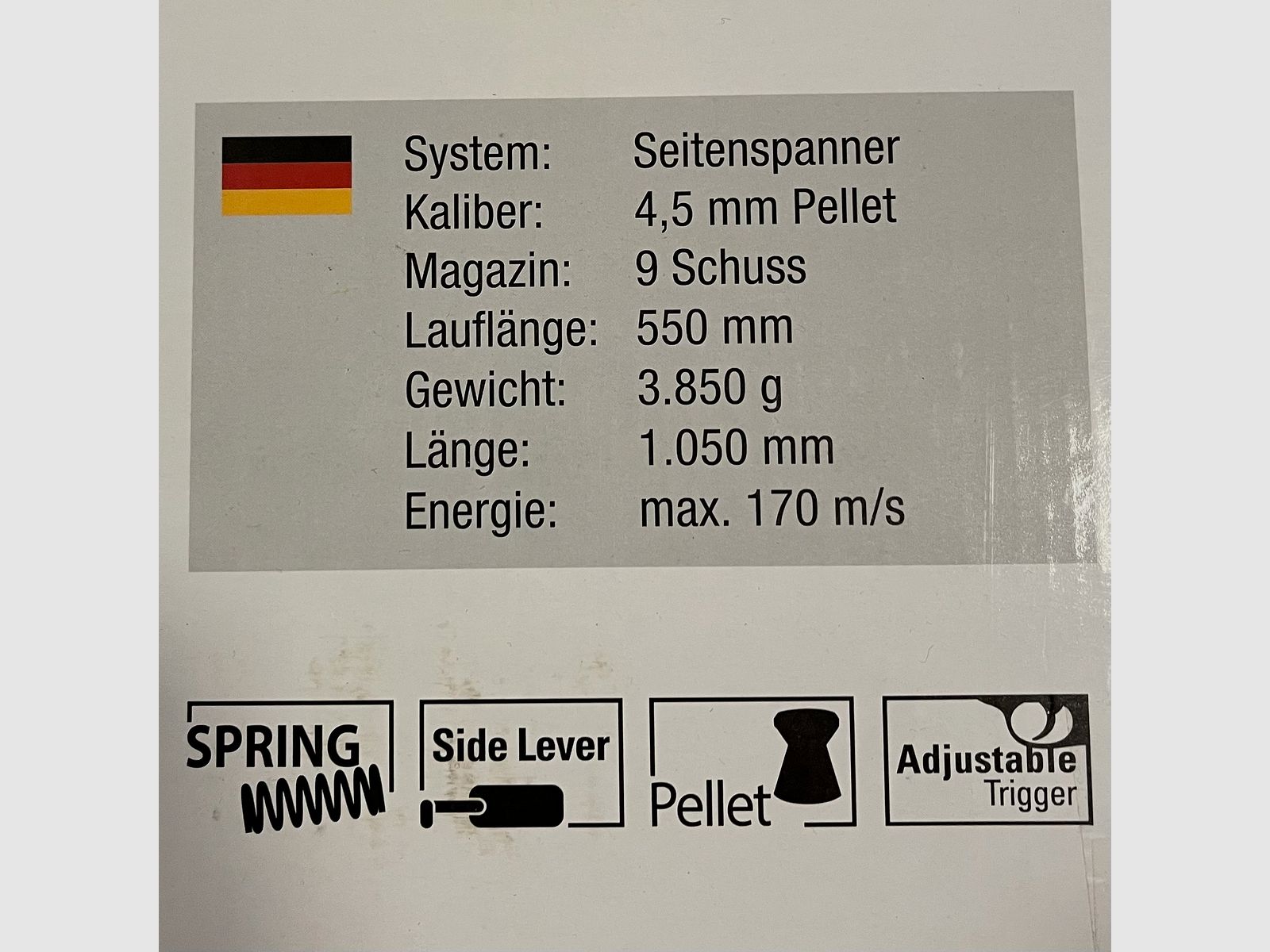 airmaX SR900S Luftgewehr