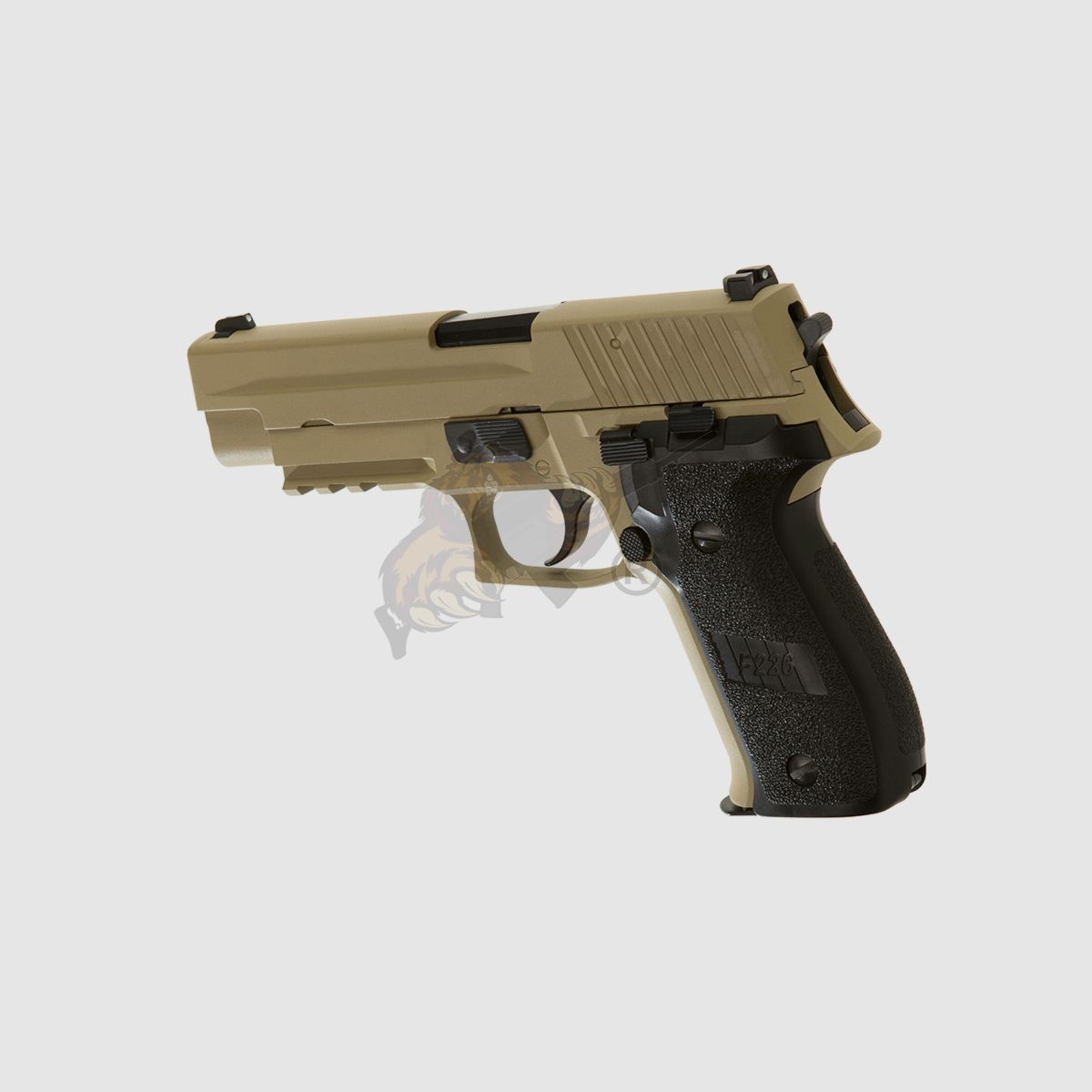 WE F226 Mk25 Navy Seals Full Metal Desert GBB -F-