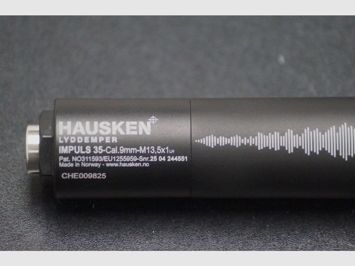 Hausken Silencieux Impuls 35mm M13x1 Gauche, image 2 sur 3