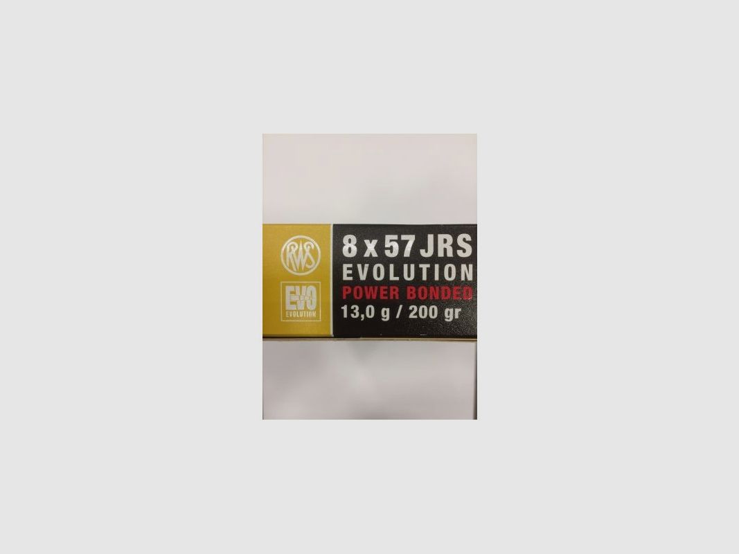 RWS PATRONEN 8 X 57 JRS 200 GR EVO, Bild 1 von 2