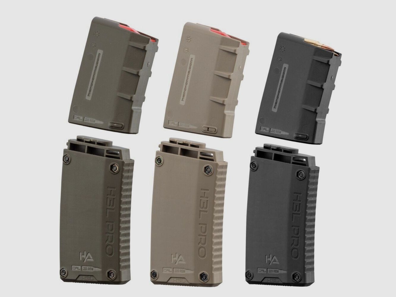 Modularny magazynek H3L PRO Hera Arms 223 Rem 10 nabojów OD Zielony, zdjęcie 1 z 10
