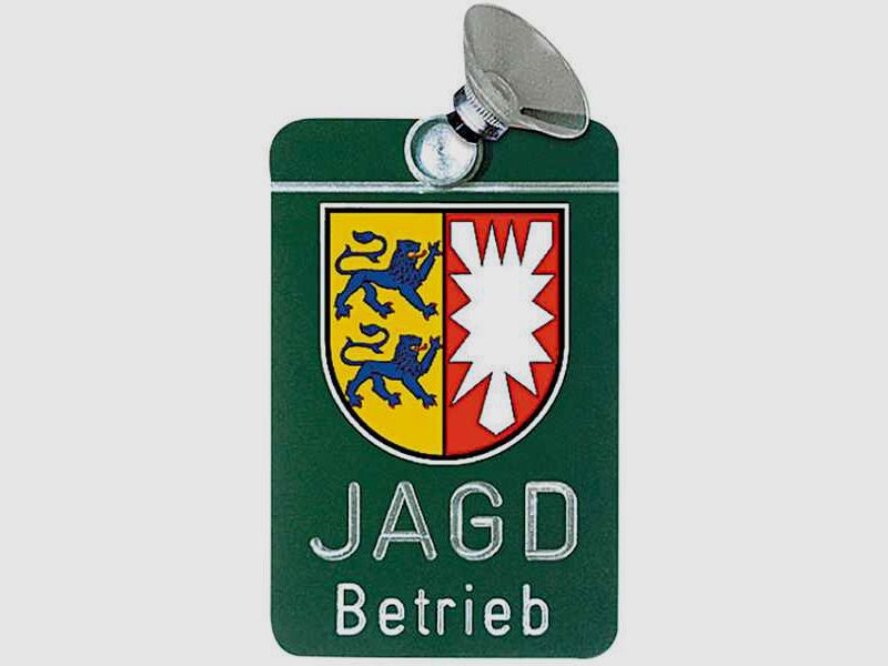 Autoschild Alu, Schleswig-Holstein