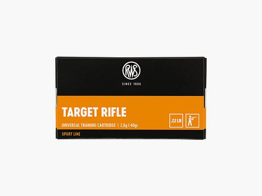 .22LR RWS TARGET RIFLE 40G