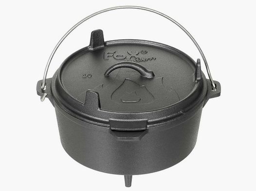 Fox Outdoor Feuertopf Dutch Oven Gusseisen 3.8 L