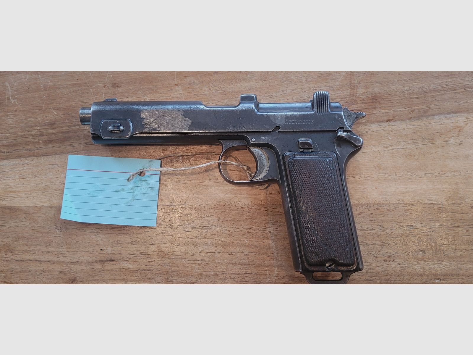 Steyr Mannlicher M1912 caliber 9mmSteyr, stripper clip (K014), afbeelding 1 van 13