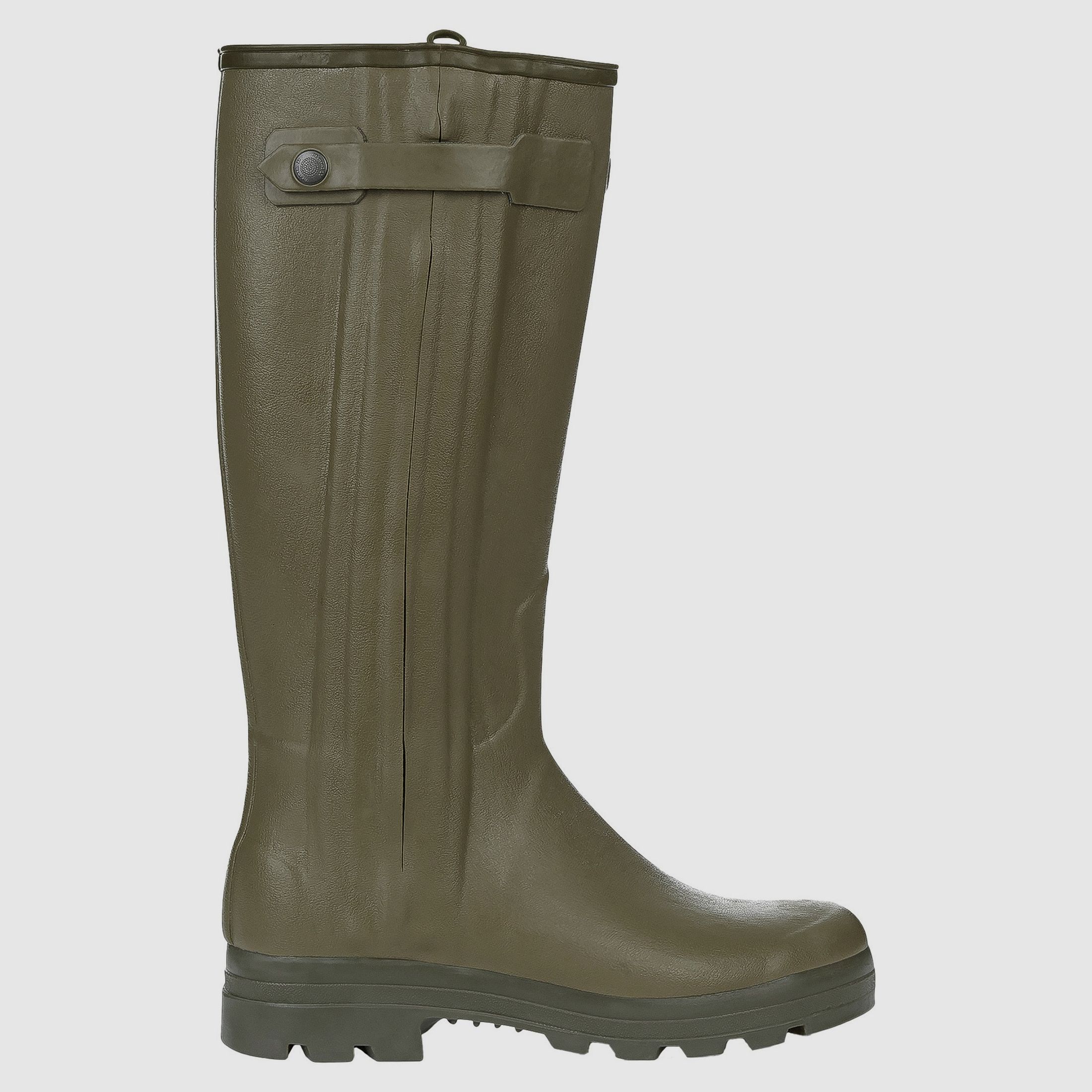 Bottes en caoutchouc Le Chameau Chasseur cuir