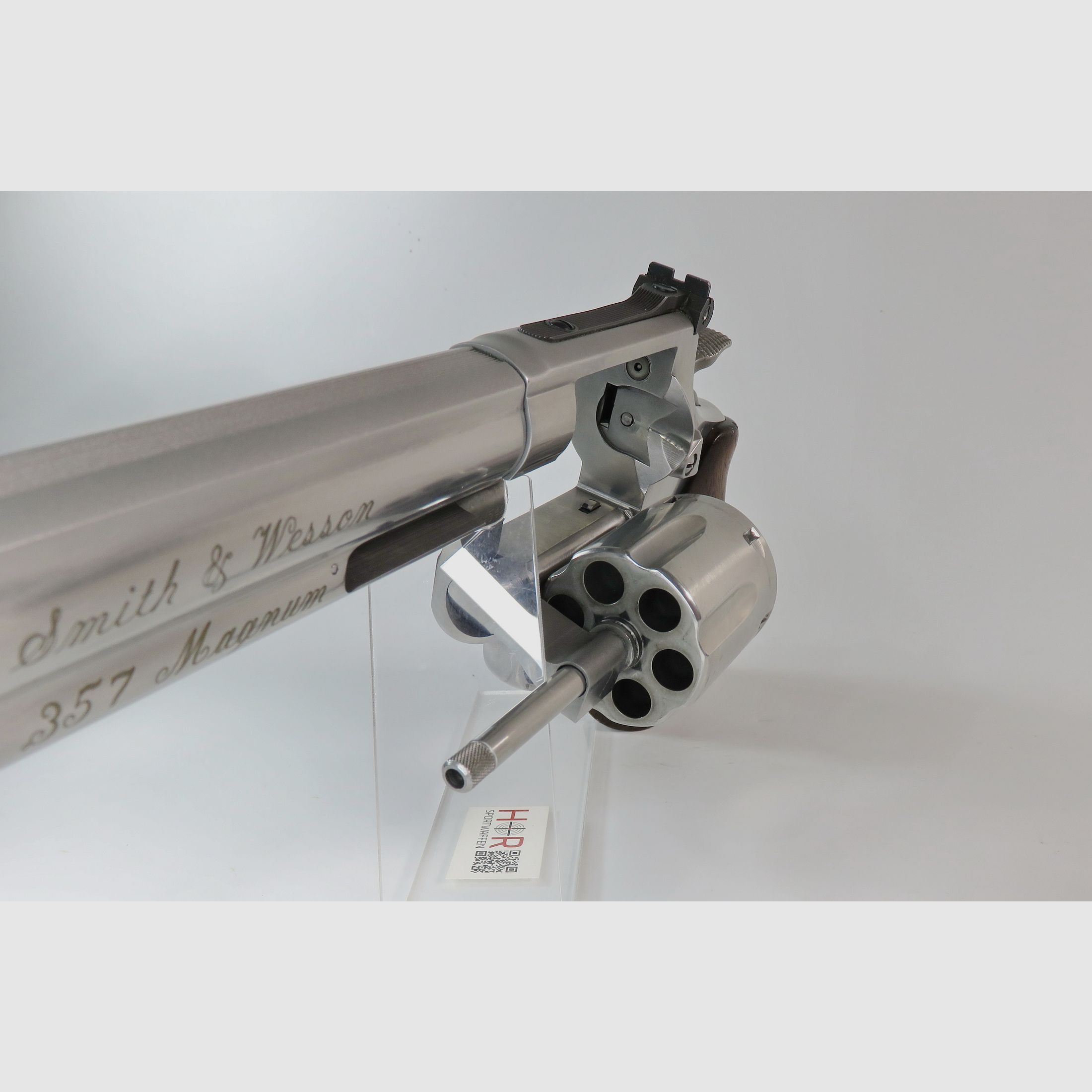 Rewolwer Smith & Wesson Mod 686-5 Target Champion DL | .357 Mag. | 6 cali | Nill-Griff | Dobrze utrzymany stan