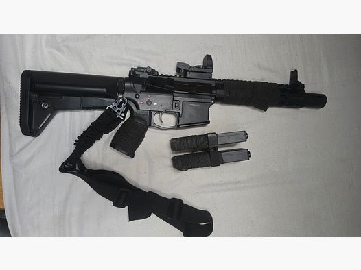 Begadi Sport M4 "NOVA" Compact SD -GEN.5- Upgrade S-AEG mit PRO HopUp, CORE EFCS / Mosfet & FSWS