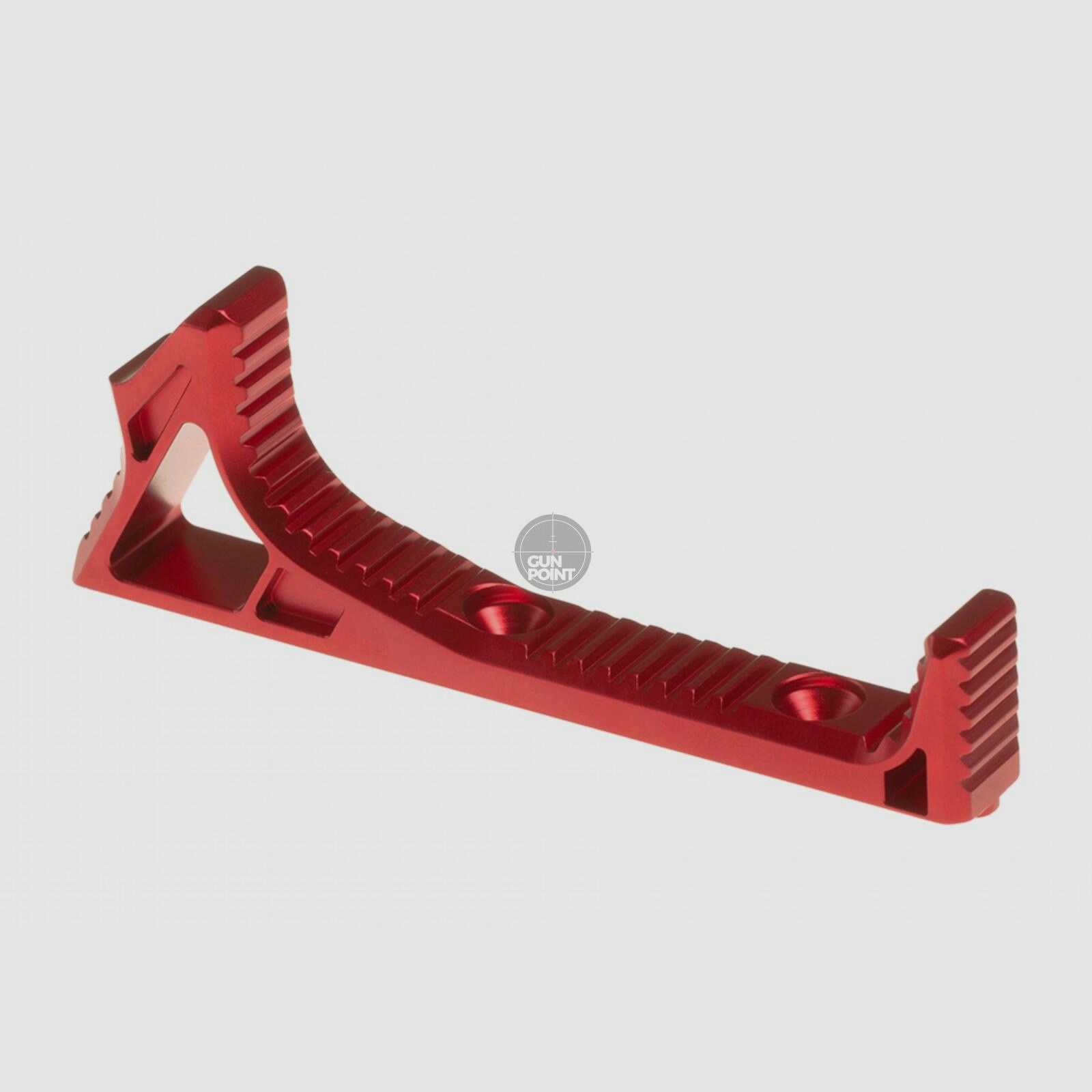 Metal Keymod Link Curved Foregrip Red