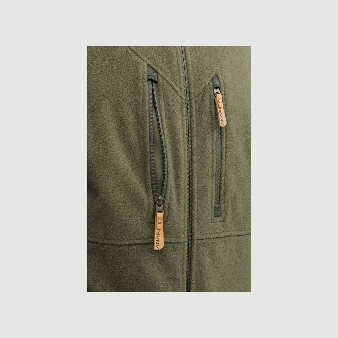 ANAR Herren Fleecejacke Uhkku Pro grün Grün S
