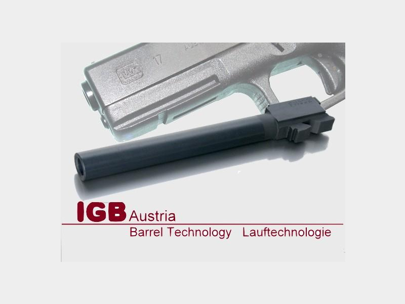 I G B Lauf f. Kurzwaffe f. GLOCK -orig.Wechselläufe .357SIG  aus  G22/31  Gen3&4