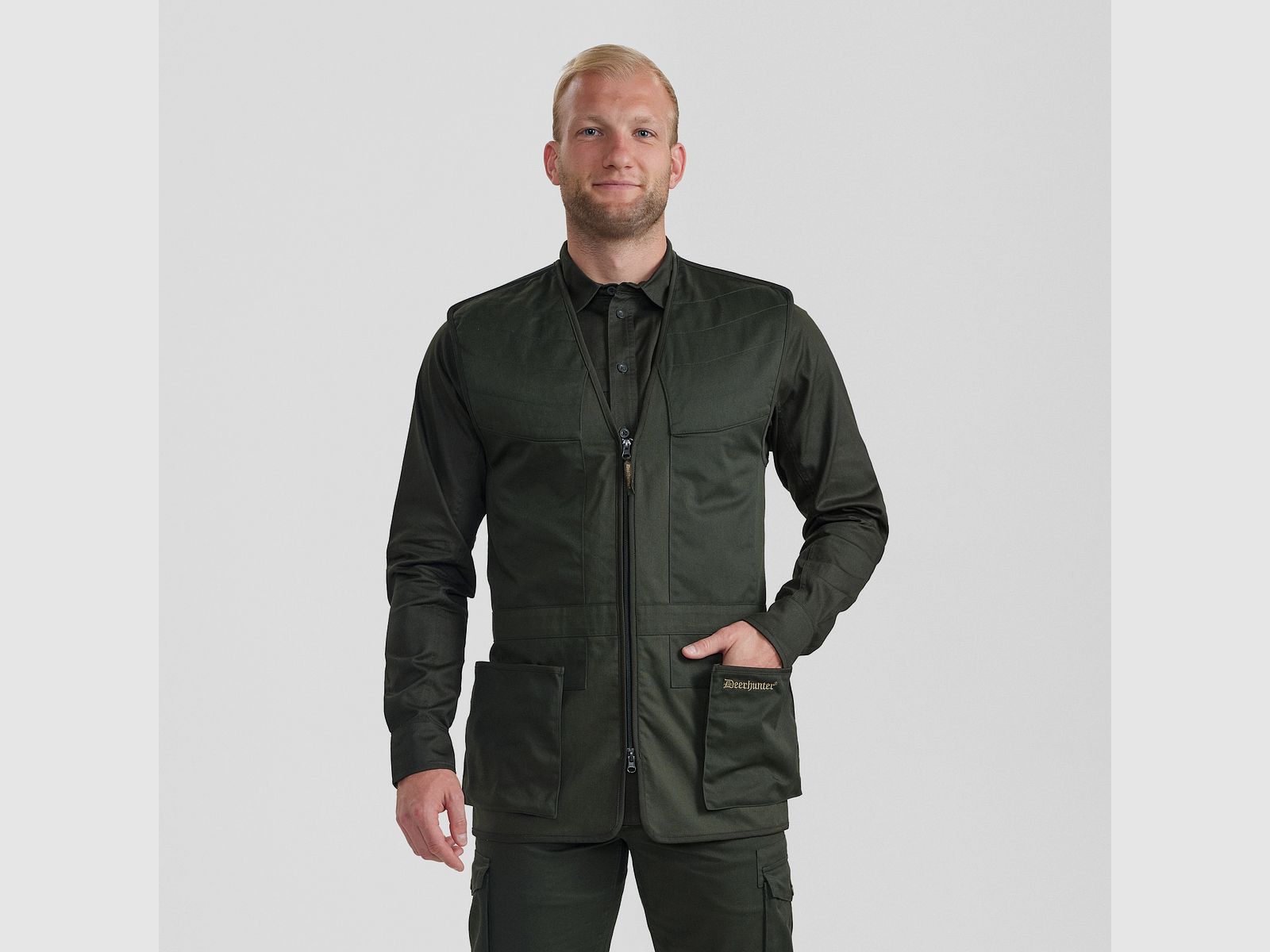 Deerhunter Atlas Shooting Waistcoat Timber 4XL