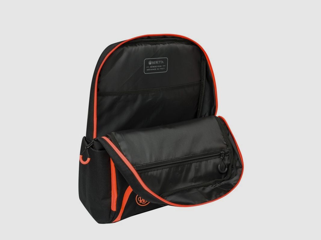 Beretta Challenge Backpack Black & Orange, image 2 of 6