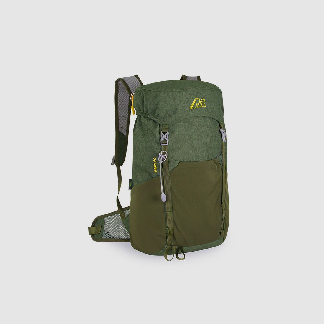 NATURE by MARSUPIO – PAKO 20 IN NYLON HD RIPSTOP | Verde, immagine 1 di 3
