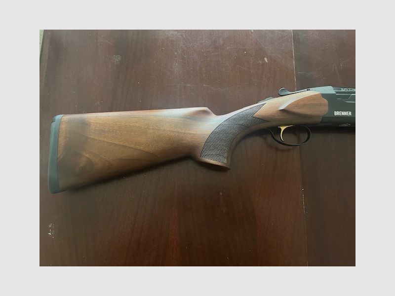 BRENNER Bockdoppelflinte Sport Mod. BF18 black 12/76 71cm