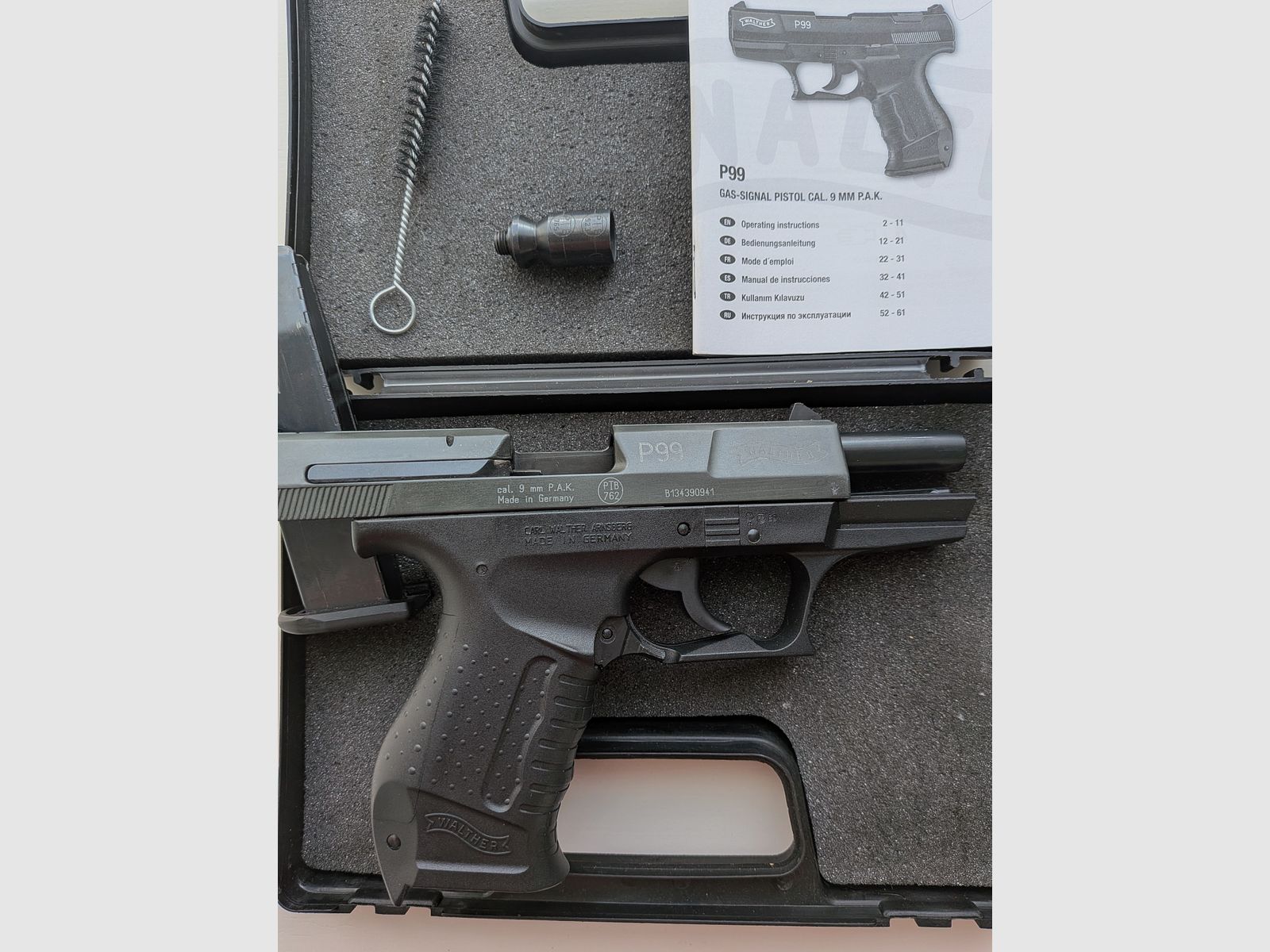 Walther P99 Schreckschuss pistool 9mm P.A.K. P 99, afbeelding 3 van 7