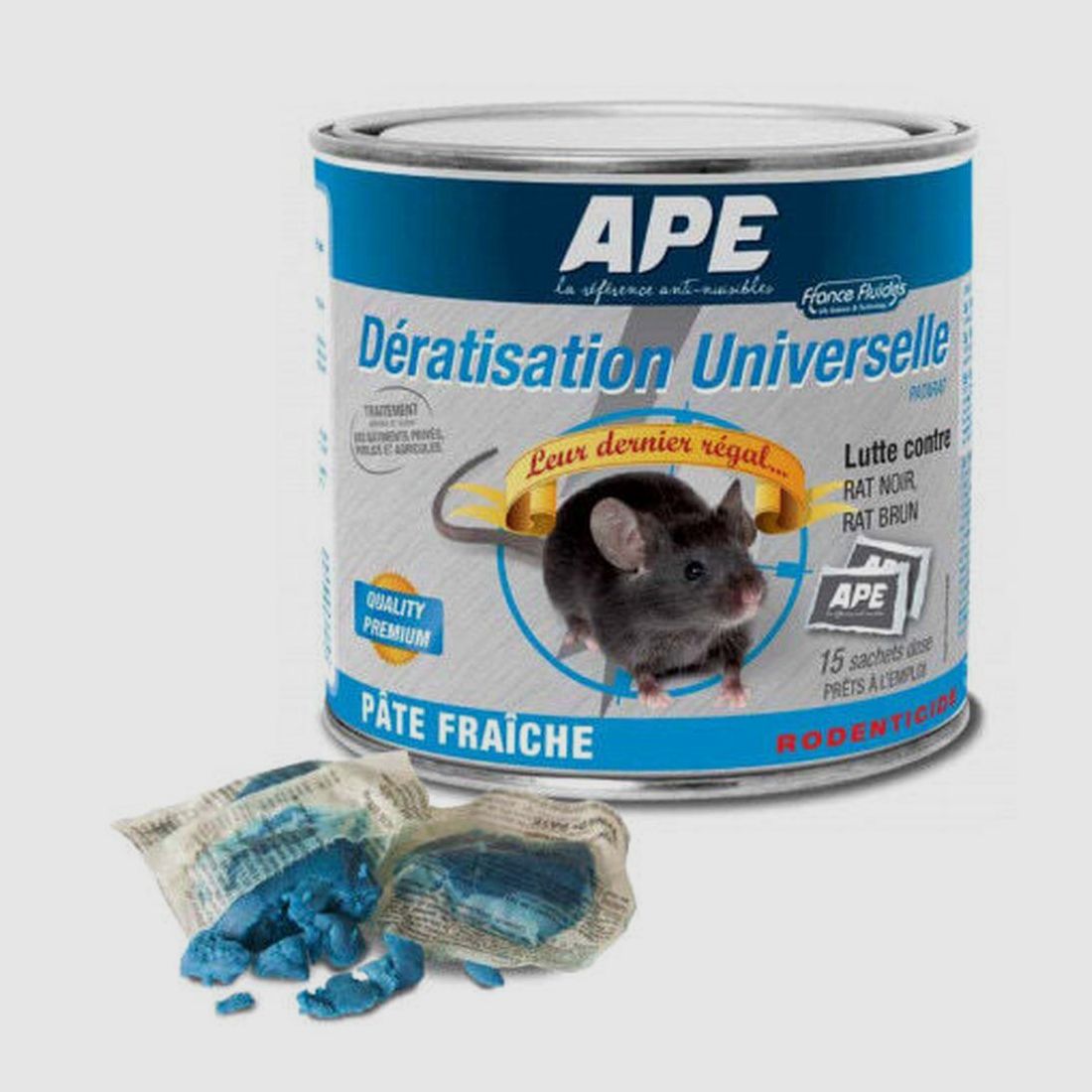 Universelle Rattenbekämpfungs-Bait - Effektiv und Praktisch - Für eine Optimale Kontrolle von Nagetieren