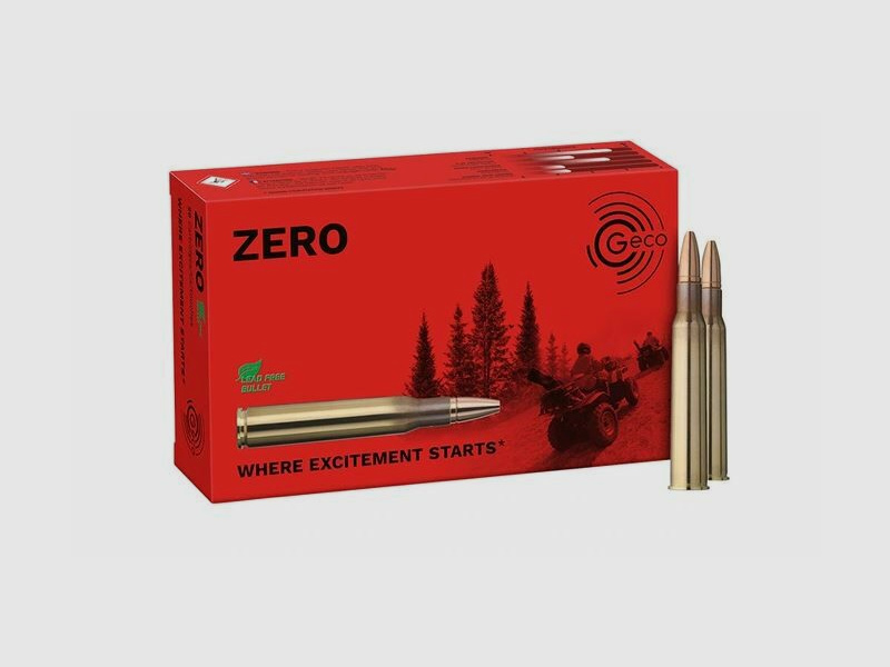Geco 7mm Rem Mag Zero 8,2g Jagdmunition Bleifrei