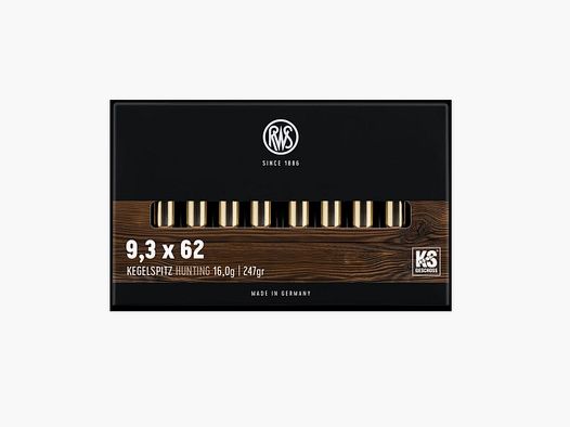 RWS KS Kal.9,3×62 247gr