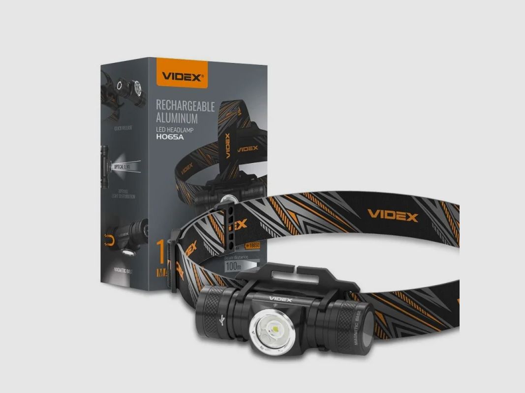 VIDEX VLF-H065A Headlamp 1200 lm, image 1 of 3