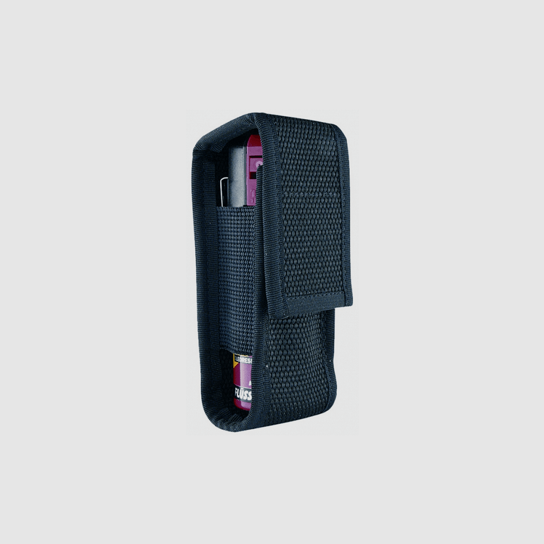 Cordura Professional Holster 63ml can including metal clip