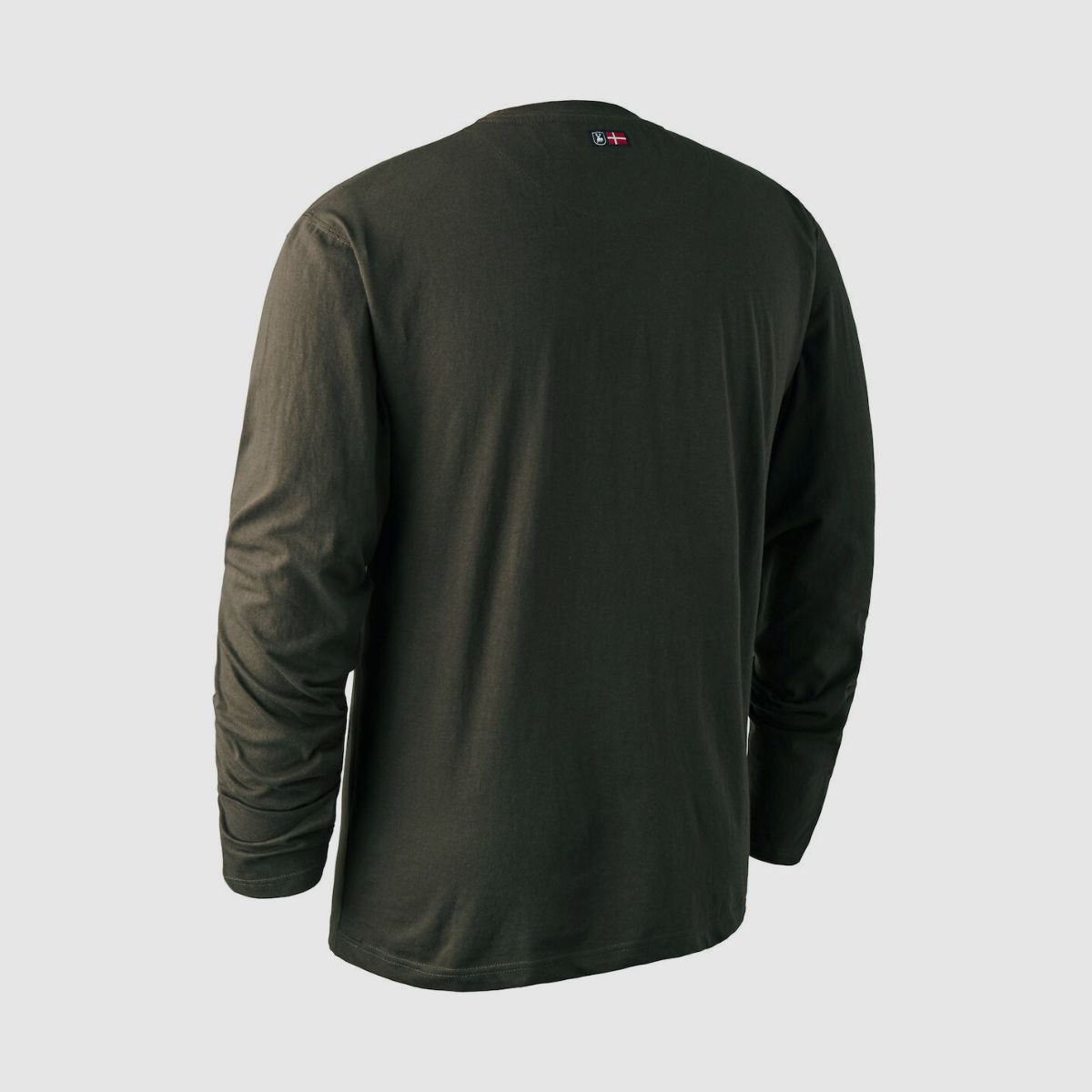 DEERHUNTER Logo T-Shirt with long sleeves